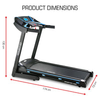 Powertrain K1000 Foldable Treadmill with Incline for Home Gym Cardio Kings Warehouse 