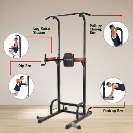 Powertrain Multi Station For Chin Ups Pull Ups And Dips Kings Warehouse 