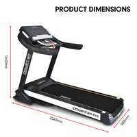 Powertrain MX3 Treadmill Performance Home Gym Cardio Machine Kings Warehouse 