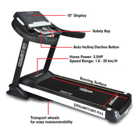 Powertrain MX3 Treadmill Performance Home Gym Cardio Machine Kings Warehouse 