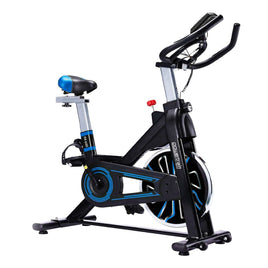 PowerTrain RX-600 Exercise Spin Bike Cardio Cycle - Blue Kings Warehouse 