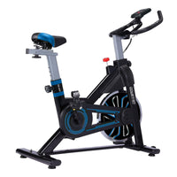 PowerTrain RX-600 Exercise Spin Bike Cardio Cycle - Blue Kings Warehouse 