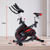 Powertrain RX-900 Exercise Spin Bike Cardio Cycling - Red Kings Warehouse 