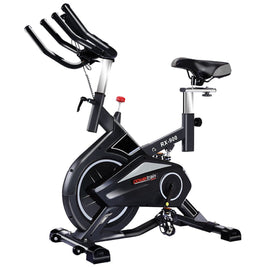 Powertrain RX-900 Exercise Spin Bike Cardio Cycling - Silver Kings Warehouse 