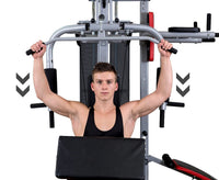 Powertrain Sports Multistation Powertrain Home Gym With Weights And Bench-175lbs Kings Warehouse 