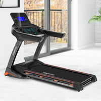 Powertrain V100 Foldable Treadmill Auto Incline Home Gym Cardio Kings Warehouse 