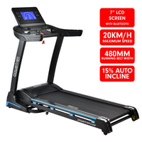 Powertrain V1200 Treadmill with Shock-Absorbing System Kings Warehouse 