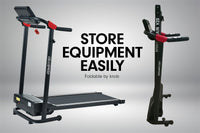 Powertrain V20 Foldable Treadmill Home Gym Cardio Walking Machine Kings Warehouse 