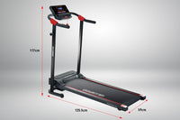 Powertrain V20 Foldable Treadmill Home Gym Cardio Walking Machine Kings Warehouse 