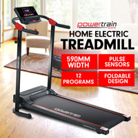 Powertrain V20 Foldable Treadmill Home Gym Cardio Walking Machine Kings Warehouse 