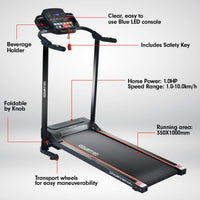 Powertrain V25 Foldable Treadmill Home Gym Cardio Walk Machine Kings Warehouse 