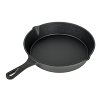 Pre Seasoned Cast Iron Skillet Fry Pan Set 3 Pcs Frying Pan Set Home & Garden Kings Warehouse 