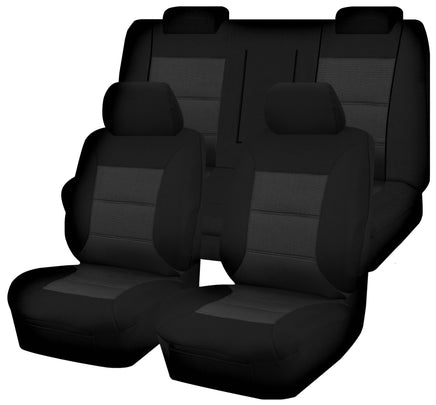 Premium Jacquard Seat Covers - For Holden Commodore Ve-Veii Series Wagon (2006-2013) Auto Accessories Kings Warehouse 