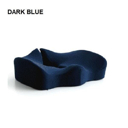 Premium Memory Foam Seat Cushion Coccyx Orthopedic Back Pain Relief Chair Pillow Office Dark Grey Furniture Kings Warehouse 