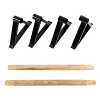 Premium Parallette Pair Gymnastics Push Up Bars Sports & Fitness Kings Warehouse 