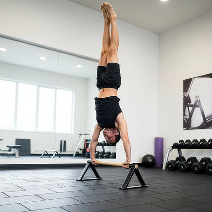 Premium Parallette Pair Gymnastics Push Up Bars Sports & Fitness Kings Warehouse 