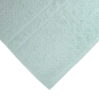 Premium Velour Diamond Design Jacquard Bath Towel (Aqua) EOFY Kings Warehouse 