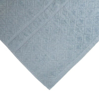 Premium Velour Diamond Design Jacquard Bath Towel (Blue) EOFY Kings Warehouse 