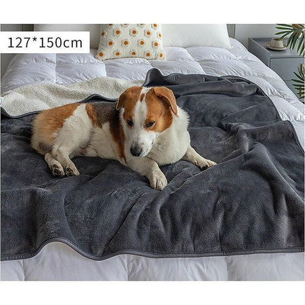 Premium Waterproof Reversible Pet Dog Blanket Bed Protects Couch Bed from Spills Pet Care Kings Warehouse 