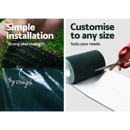 Prime Turf 2x5m Artificial Grass Synthetic Fake 10SQM Turf Lawn 17mm Tape Home & Garden Kings Warehouse 