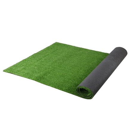 Prime Turf Artificial Grass 1mx10m 17mm Synthetic Fake Lawn Turf Plant Plastic Olive Home & Garden Kings Warehouse 