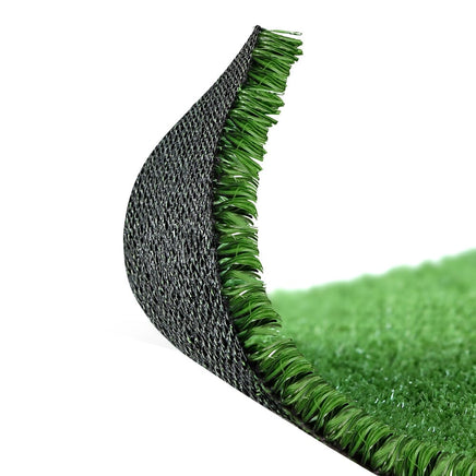 Prime Turf Artificial Grass 1mx10m 17mm Synthetic Fake Lawn Turf Plant Plastic Olive Home & Garden Kings Warehouse 