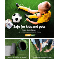 Prime Turf Artificial Grass 2mx5m 10mm Synthetic Fake Lawn Turf Plant Plastic Olive Home & Garden Kings Warehouse 