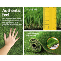 Prime Turf Artificial Grass 30mm 1mx20m Synthetic Fake Lawn Turf Plastic Plant 4-coloured Home & Garden Kings Warehouse 