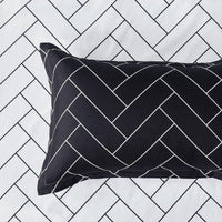 Print Microfibre Quilt Cover Set (3Pcs) - Ultra Soft, Comfy, Luxurious Duvet Cover with Zipper Closure - Elegant Design Quilt Cover Set for Bedding - Glen - King Size Home & Garden Kings Warehouse 
