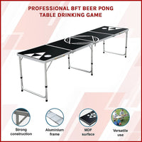 Professional 8ft Beer Pong Table Drinking Game Gift & Novelty Kings Warehouse 