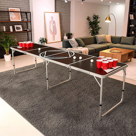 Professional 8ft Beer Pong Table Drinking Game Gift & Novelty Kings Warehouse 