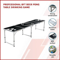 Professional 8ft Beer Pong Table Drinking Game Kings Warehouse 
