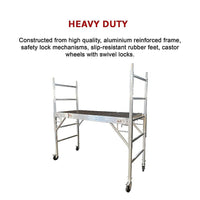 Professional Aluminium Safety Scaffolding Scaffold With Hatch Tools Kings Warehouse 
