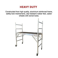 Professional Aluminium Safety Scaffolding Scaffold With Hatch Tools Kings Warehouse 