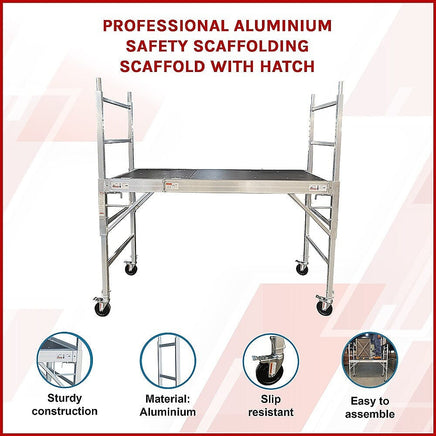 Professional Aluminium Safety Scaffolding Scaffold With Hatch Tools Kings Warehouse 