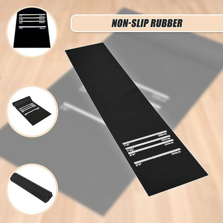 Professional Rubber Home Pub Bar Darts Mat Gift & Novelty Kings Warehouse 