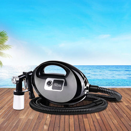 Professional Spray Tan Machine Sunless Tanning Gun Kit HVLP System Black Health & Beauty Kings Warehouse 