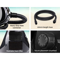 Professional Spray Tan Machine Sunless Tanning Gun Kit HVLP System Black Health & Beauty Kings Warehouse 