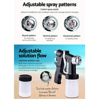 Professional Spray Tan Machine Sunless Tanning Gun Kit HVLP System Black Health & Beauty Kings Warehouse 