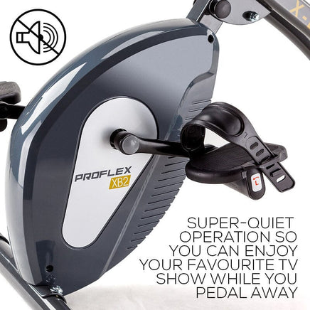 PROFLEX Folding Magnetic Exercise X-Bike - Bicycle Cycling Flywheel Fitness Kings Warehouse 