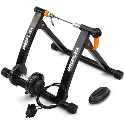 PROFLEX Indoor Bicycle Trainer - Bike Cycling Stationary Magnetic Stand Training Sports & Fitness Kings Warehouse 
