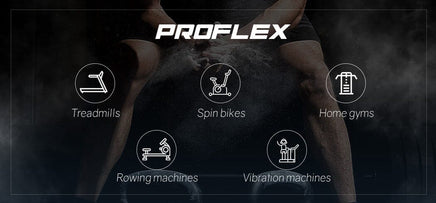 PROFLEX Treadmill Bluetooth Running Machine Foldable Compact Small Home Electric Sports & Fitness Kings Warehouse 