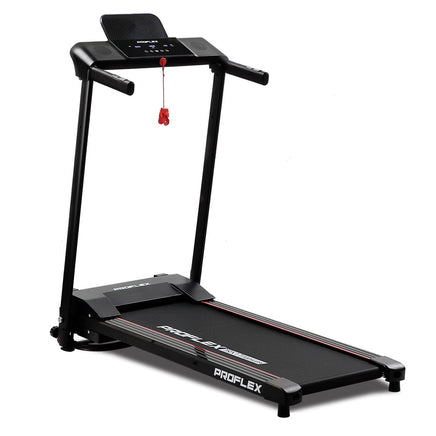 PROFLEX Treadmill Bluetooth Running Machine Small Compact Foldable Home Electric Sports & Fitness Kings Warehouse 