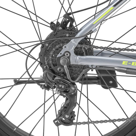 Progear Bikes E-Blast Fat Tyre E-Bike 26*18" in Slate Sports & Fitness Kings Warehouse 