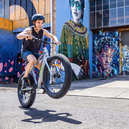 Progear Bikes E-Blast Fat Tyre E-Bike 26*18" in Slate Sports & Fitness Kings Warehouse 