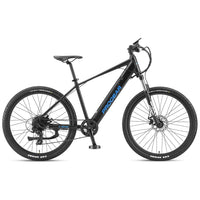 Progear Bikes E-Vantage MTB E-Bike 27.5*18" in Black Shadow Sports & Fitness Kings Warehouse 