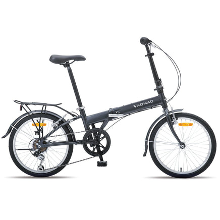 Progear Bikes Nomad Folding Bike 20" in Grey Sports & Fitness Kings Warehouse 