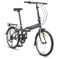 Progear Bikes Nomad Folding Bike 20" in Grey Sports & Fitness Kings Warehouse 