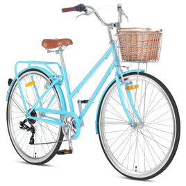 Progear Bikes Pomona Retro/Vintage Ladies Bike 700c*15" in Blue Sports & Fitness Kings Warehouse 