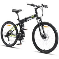 Progear Bikes ROVER Folding MTB 26" in Black Sports & Fitness Kings Warehouse 